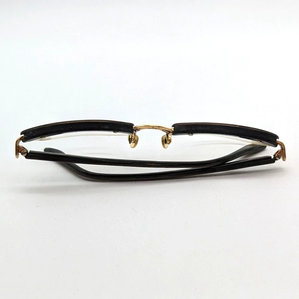 Amor Gold Filled Half Frame Glasses Vintage 1960s Made in France Says 18mm GF